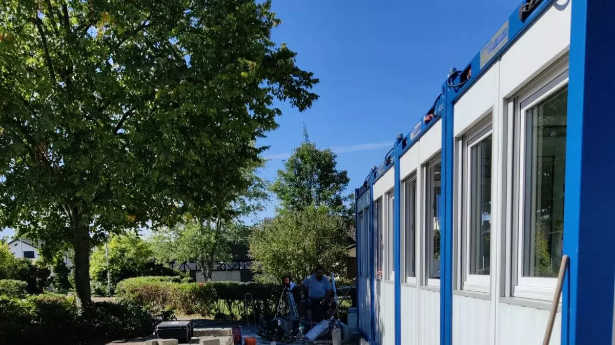 Containeranlage für die Tullaschule in Rußheim