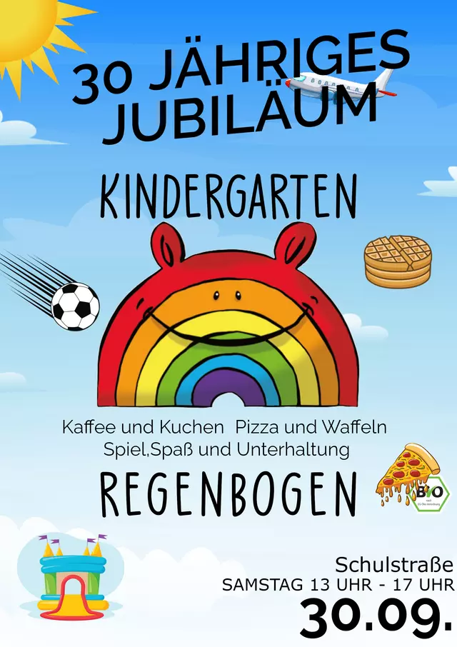 30 Jahre Kindergarten Regenbogen